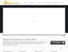 Tablet Screenshot of indonesia.binghan.com